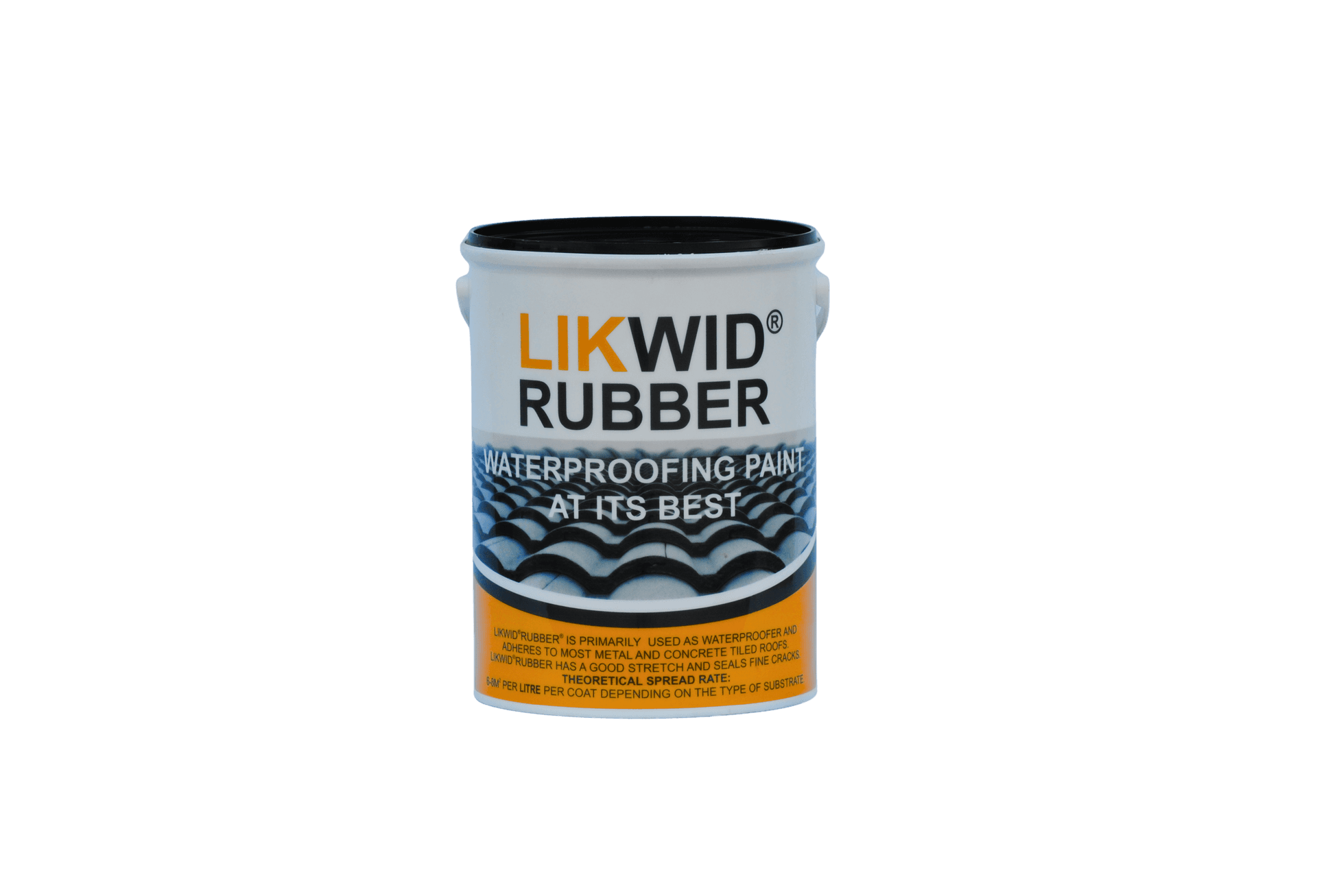 LIKWID RUBBER waterproof coating product packaging