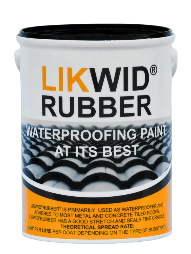 LIKWID RUBBER waterproof coating product packaging