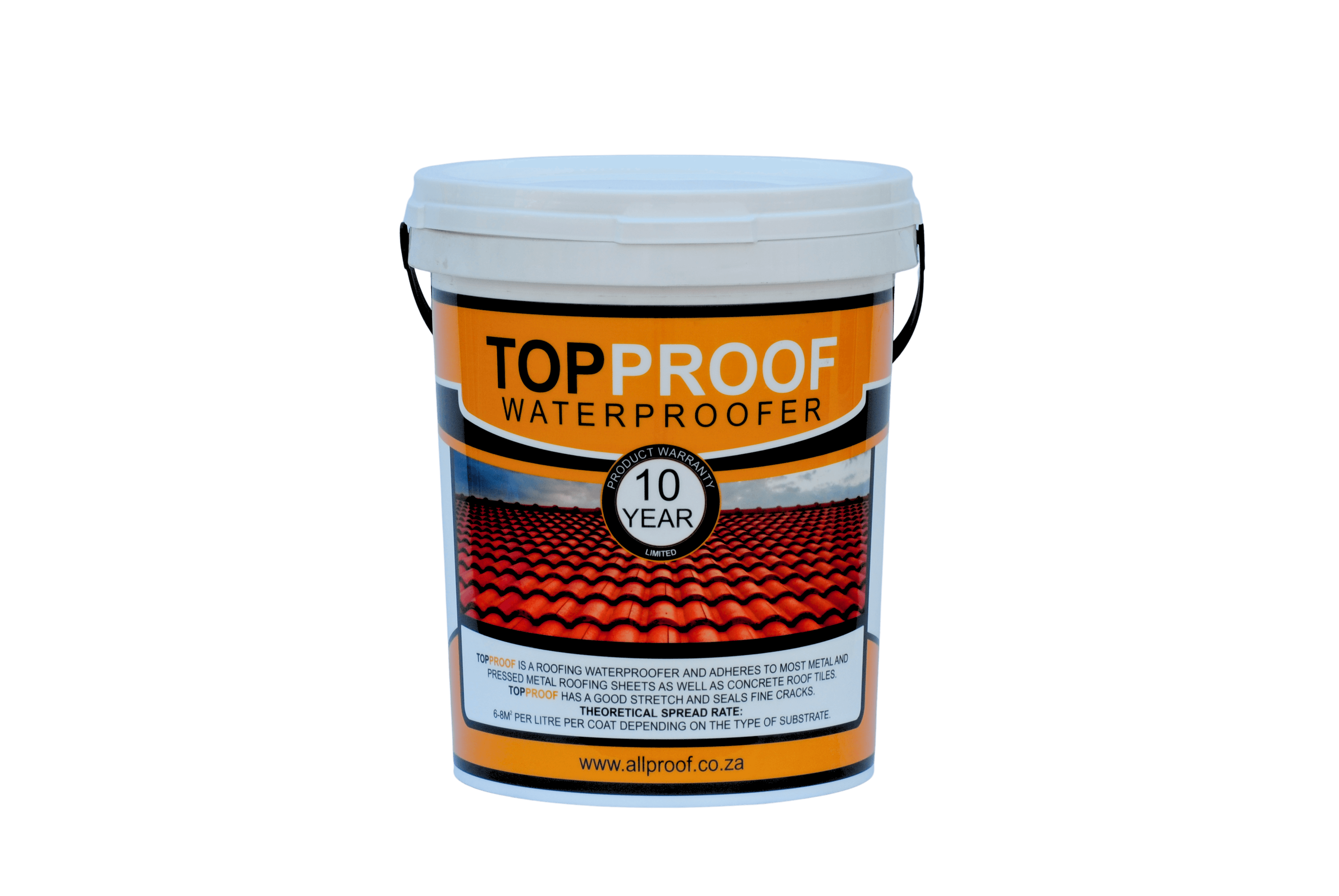 TOPPROOF WATERPROOFER product packaging